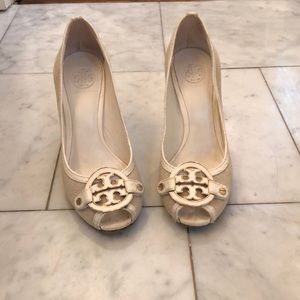 Tory Burch Neutral Wedges